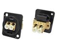 Fibre Optic Connector, LC, Plastic, Black